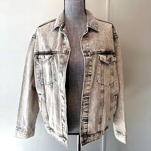 Zara Men’s 80s Edition Washed Out Denim Jacket Lot No. 08E321